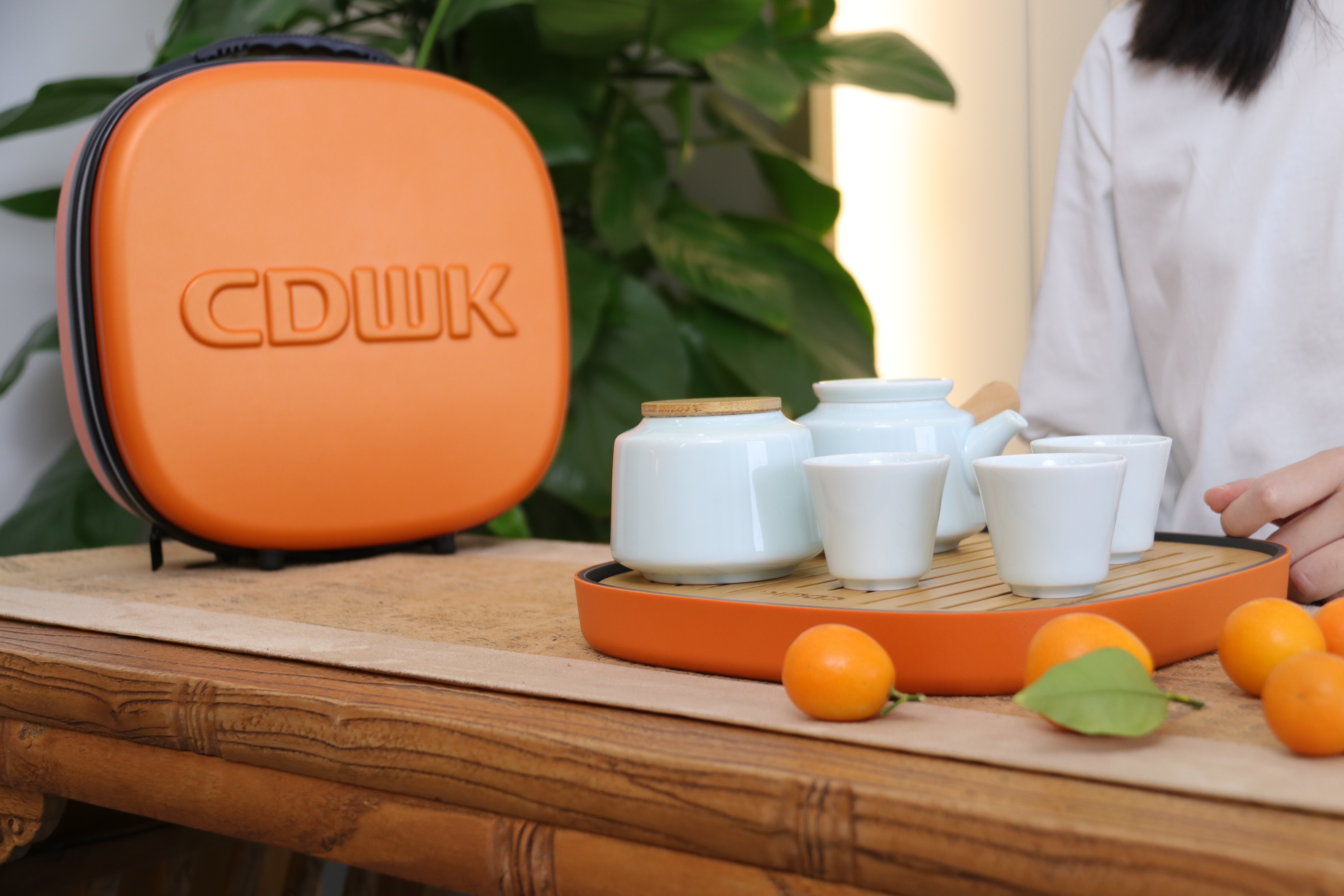 五一假期臨近，請收好CDWK創(chuàng)點這套旅行必備茶具