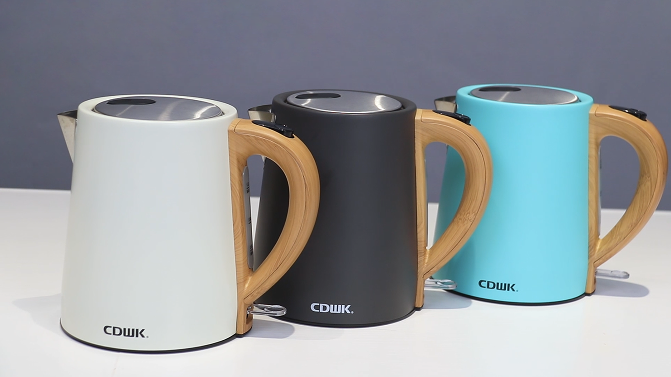 新品上市 | CDWK創(chuàng)點(diǎn)高顏值電熱水壺，讓你愛上喝水的健康水壺！